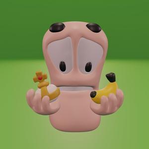 Worms Holy Hand Granade Banana Bomb