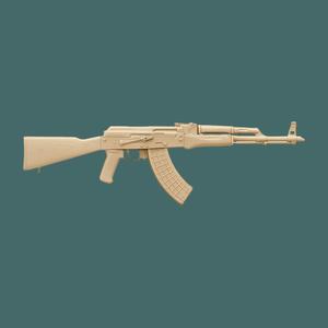 3D Printable AK-47 Rifle Model (Decorative & Display Only)