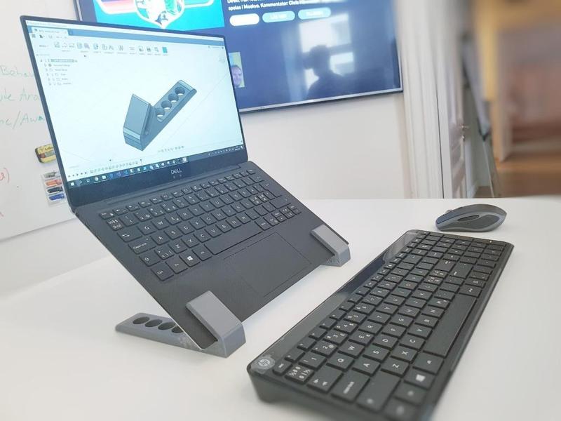 Laptop stand for ultrabooks