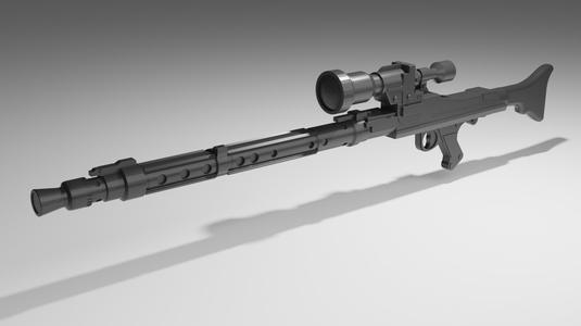DLT-19X Star Wars Sniper Rifle for 6 inch figure