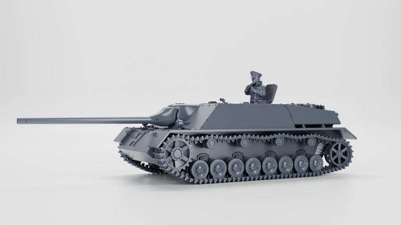 Jagdpanzer IV/70 (V) Lang (early version) + 3 Tankmen (Germany, WW2)