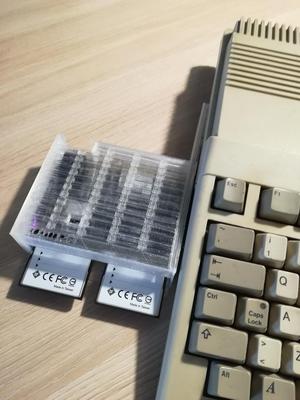 Amiga 500 ACA500plus Case with X-Surf 500 connector