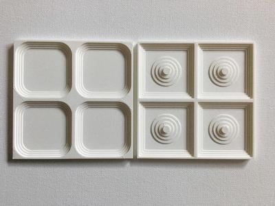 CEILING PANELS 1/12 Scale for Dollhouses