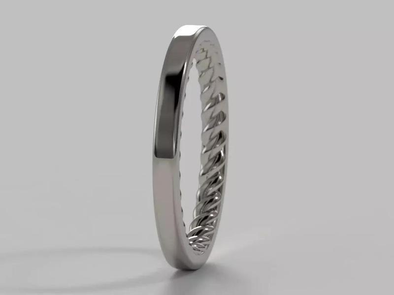 Ribbed band