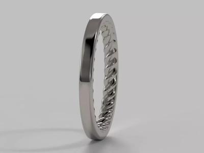 Ribbed band