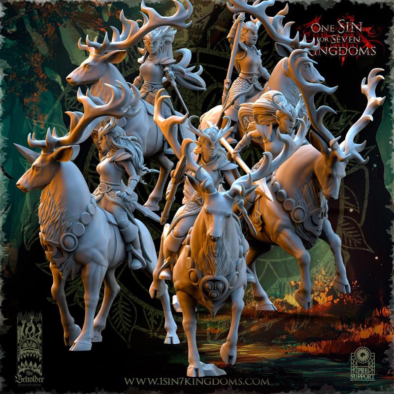 Evergreen Elves Deepwood Maidens