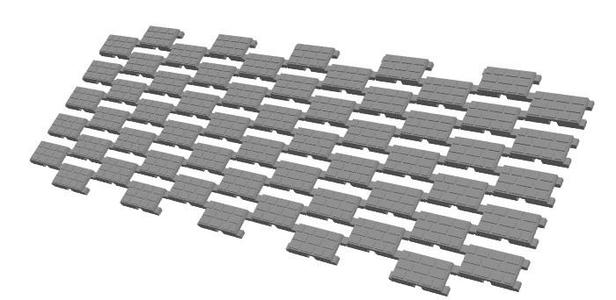 Inset/tram track Single sleeper length inserts code 100 OO/HO track