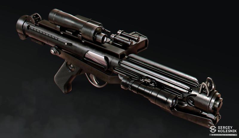 E-11 Blaster - 3D Print Files