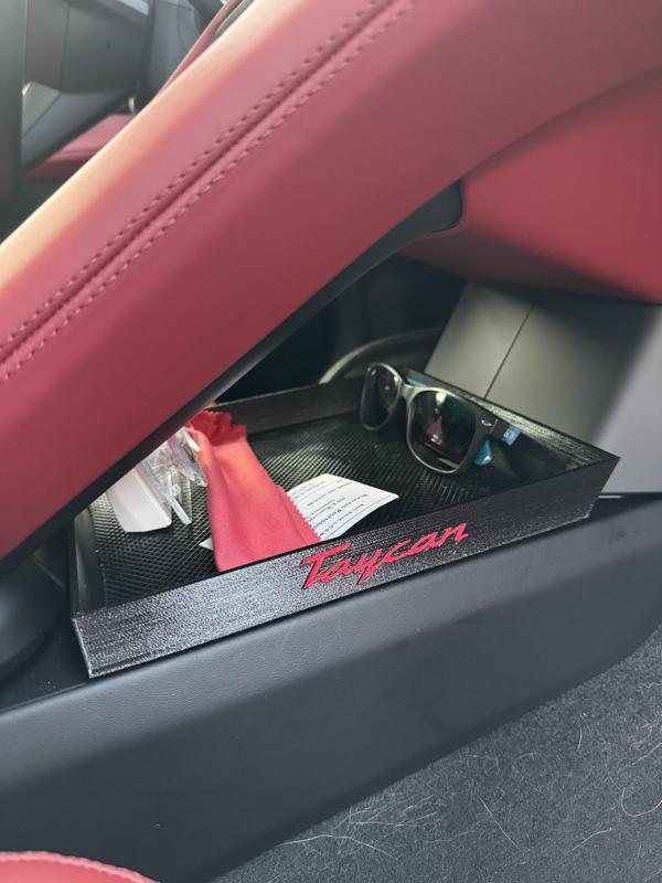 Porsche Taycan Storage Tray