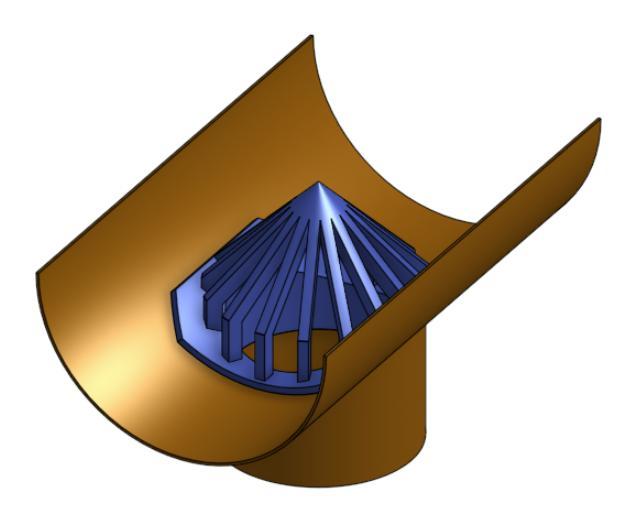Gutter sieve / Leave catcher D78mm
