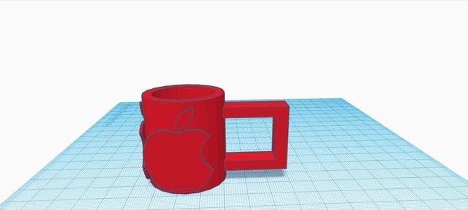 Apple Inc Logo Cup