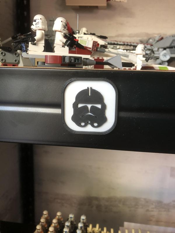 STAR WARS CLONE BADGE