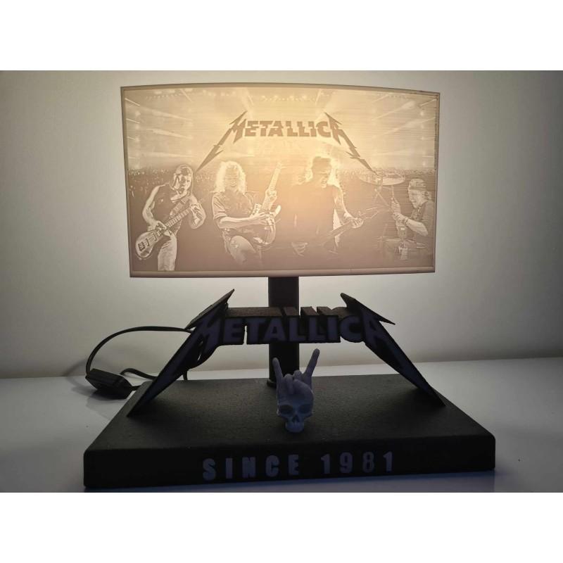 Lithophanie Metallica