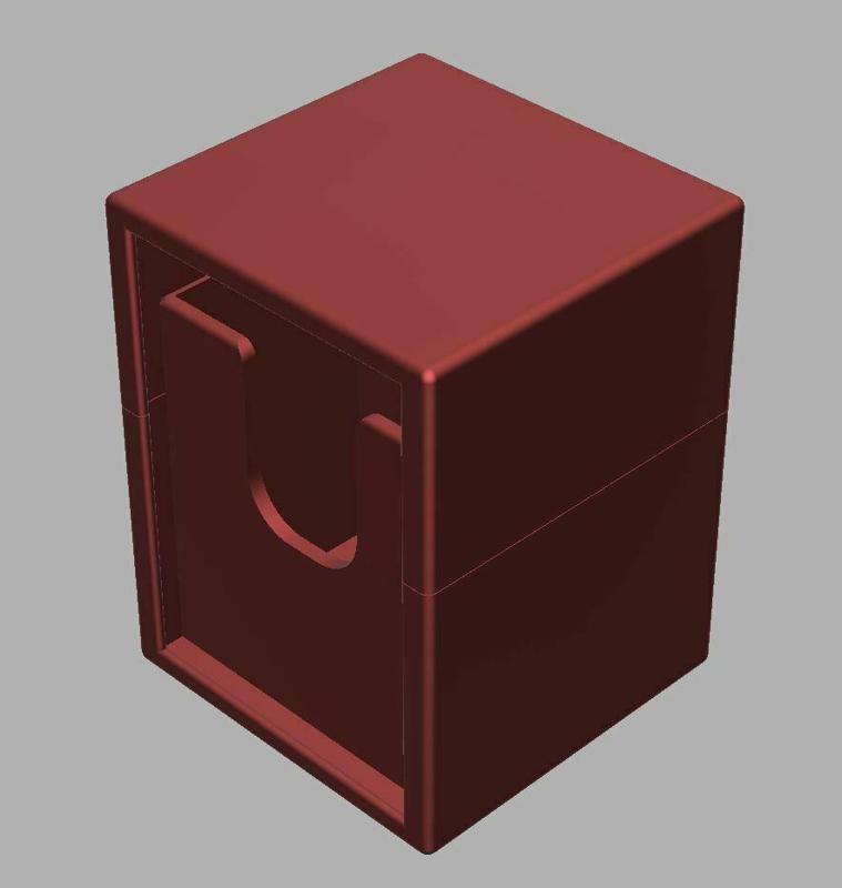 Sleek 60+16 Double Sleeve Card Deck Box