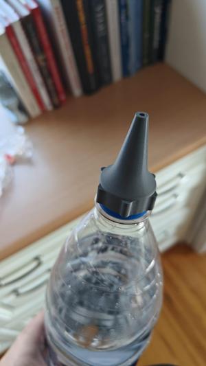 Glueing cap for "PETG bottle"