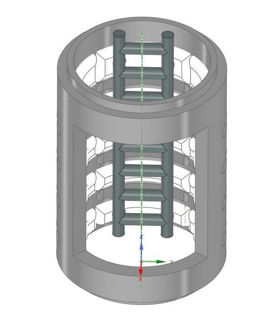MF TURRETS TUNNEL REPLACEMENT SCALE 1/43