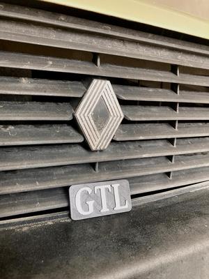 Renault grille lettering GTL - GTC - GTS - GTE - TL