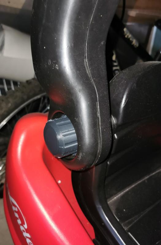 BIG Linde forklift nut