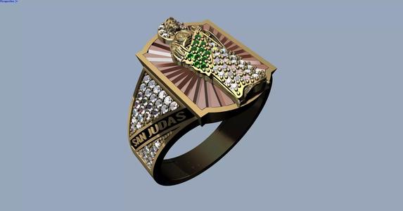 Saint Jude Ring Thaddeus - Anillo San Judas Tadeo