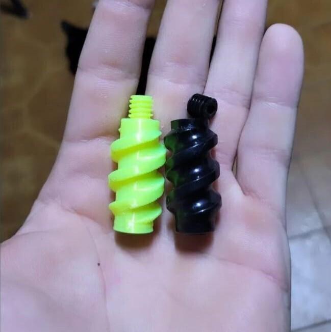 spare spiral backpressure tap for beer