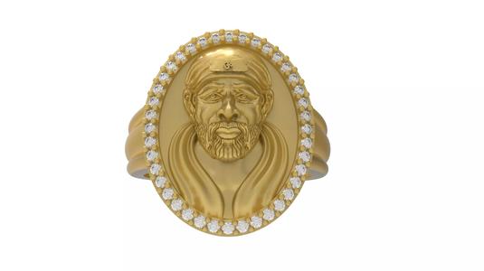 Saibaba Ring 3Dprint file