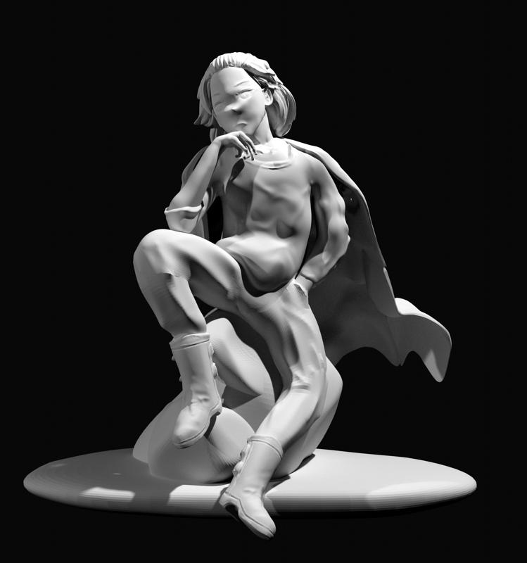 Mikey sitting on rock Sano Manjiro Tokyo Revengers