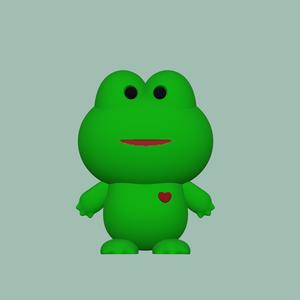 A magical frog full of luck! 🍀✨