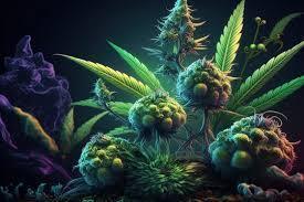 weed plant lithophane