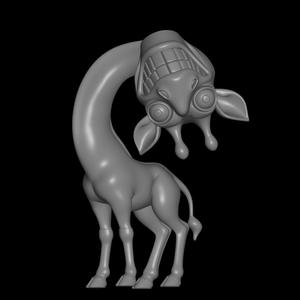 cute cartoon giraffe design