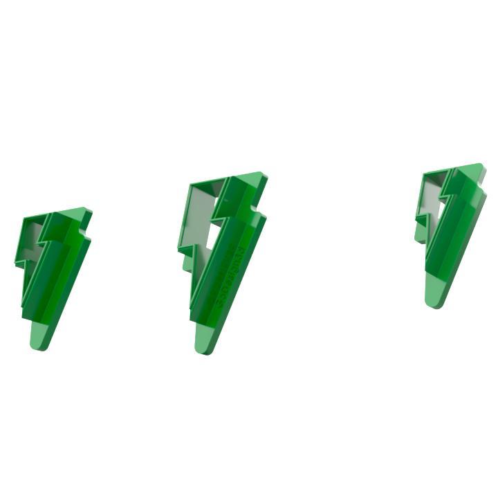 Lighting Bolt Clay Cutter | 3D Printable Model