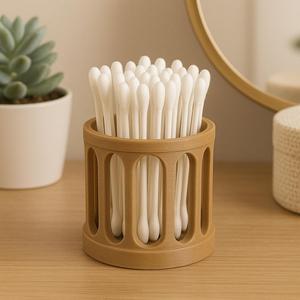 Cotton Swab Holder for Countertop