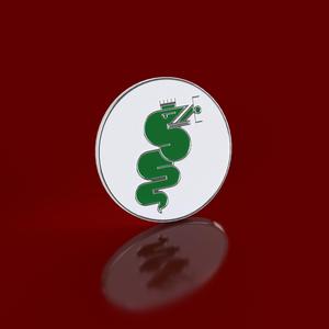 Alfa Romeo 2000 GTV C-Pillar Serpent Badge