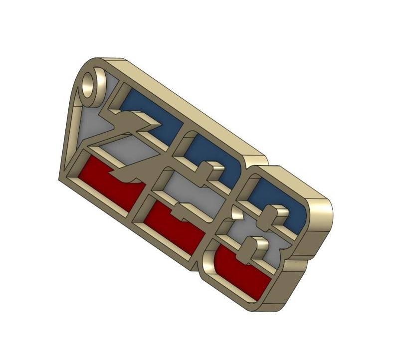 1980 CHEVROLET CAMARO EMBLEM KECHAIN