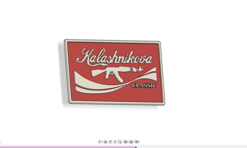 Airsoft Morale Patch Kalashnicova Cola Badge