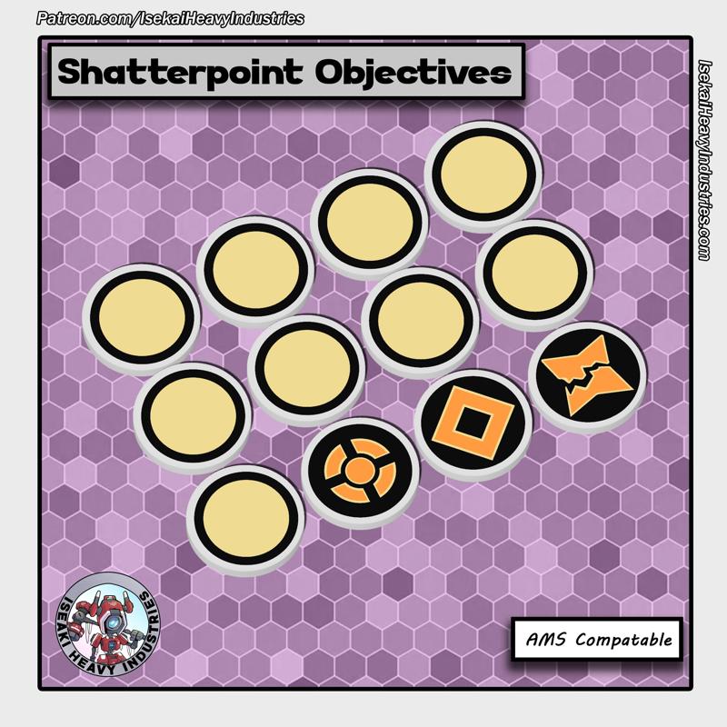 Star Wars Shatterpont Objective Markers