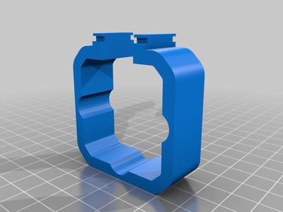 Robo R1 Extruder Stepper Tie Wrap Fixture