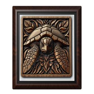 Sea Turtle animal wall art relief wall decor
