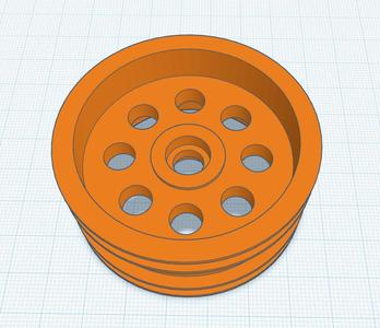 2.2” front wheel for tamiya axle