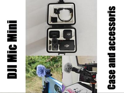 DJI Mic mini Case and accessories