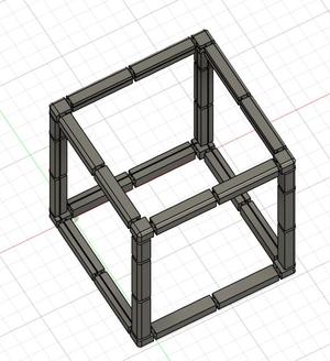 3D customizable printer enclosure