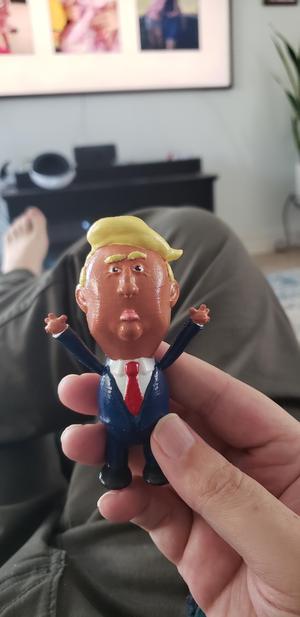 Donald Trump figurine