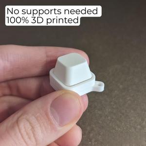 Fidget keyboard keychain