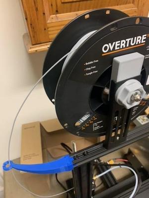 Ender 3 Pro Filament Reel Guide w/ Bearings 