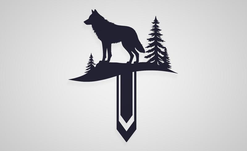 WOLF / DOG / ANIMAL / PET / HOME / BOOKMARK / BOOKMARK / SIGN / BOOKMARK / GIFT / BOOK / BOOK / SCHOOL / STUDENTS / TEACHER / OFFICE / WITHOUT SUPPORTS