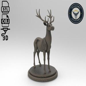 Reindeer Animal 3d Print