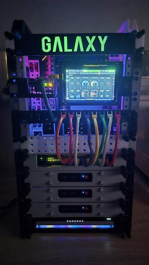 10" Mini Rack. All 3D Printable