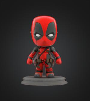 Figurine de Deadpool Stylisée / Stylized Deadpool Figurine