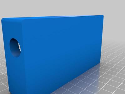 Footswitch with 1.75mm filament hinge
