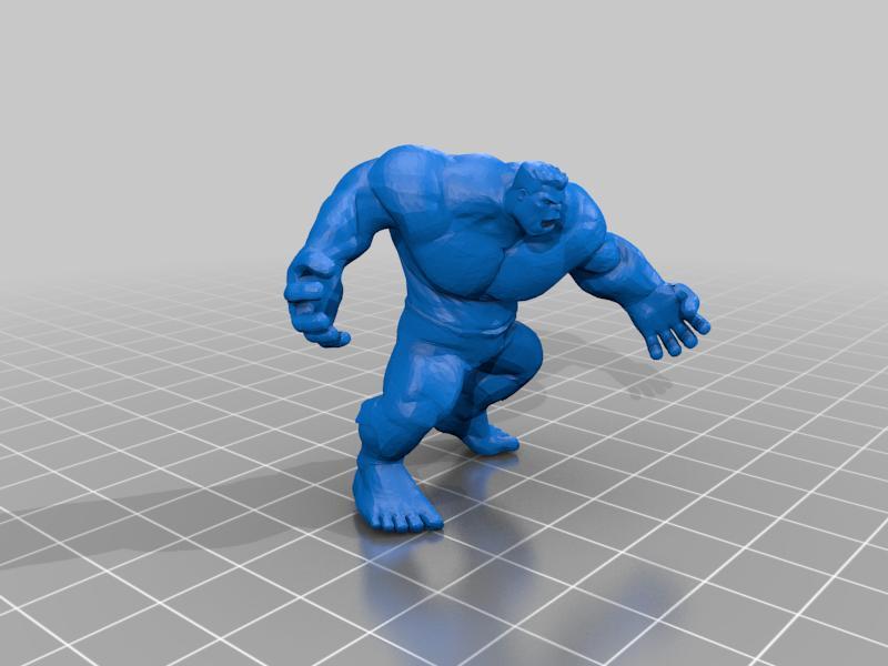 Red Hulk from Coc Game.