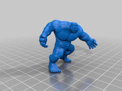 Red Hulk from Coc Game.